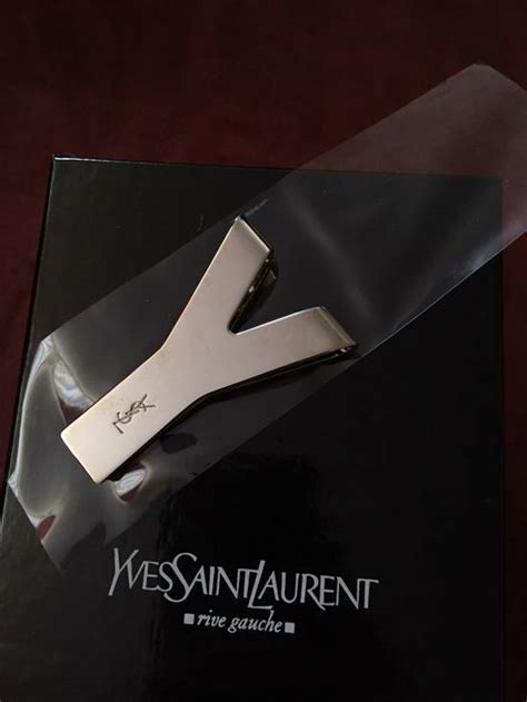 ysl chyc money clip|st laurent money clip.